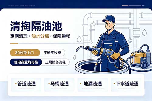 霍邱清掏隔油池