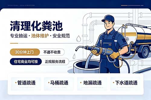 霍邱清理化粪池